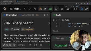 LeetCode 704: Binary Search (Easy)