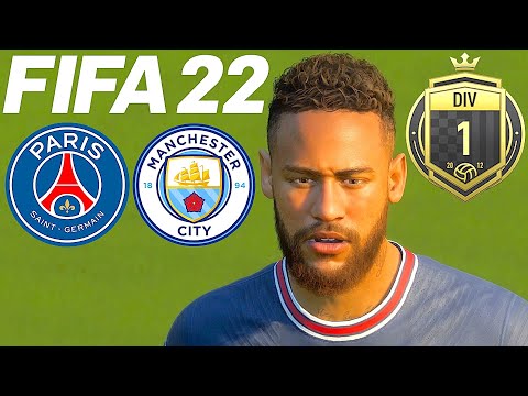 FIFA 22 Online Seasons #138 - Road To Division 1 - PSG vs Man City