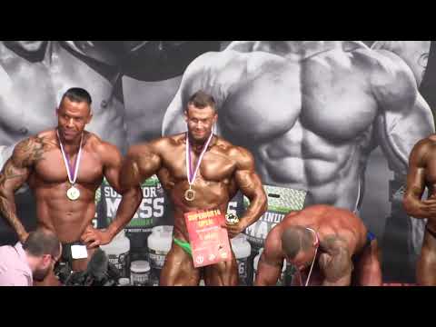 NABBA Czech Superior14 Open 2016 - Men 1 Awards Ceremony