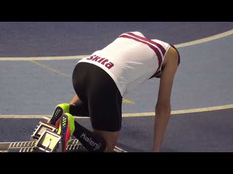 200M JUM/ F8-F9 Championnats régionaux en salle Cadets Juniors  EAUBONNE 03/02/2018