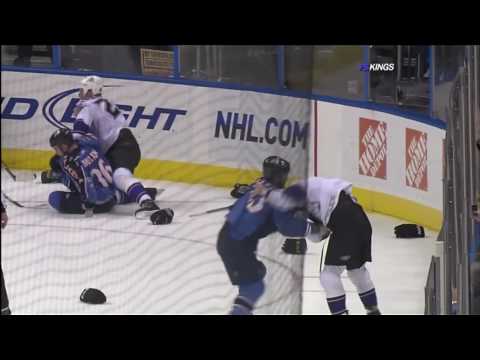 Brad Richardson vs Jim Slater, Raitis Ivanans vs Chris Thorburn  Nov 13, 2009