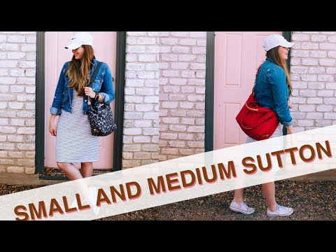MZ Wallace Small vs. Medium Sutton Comparison