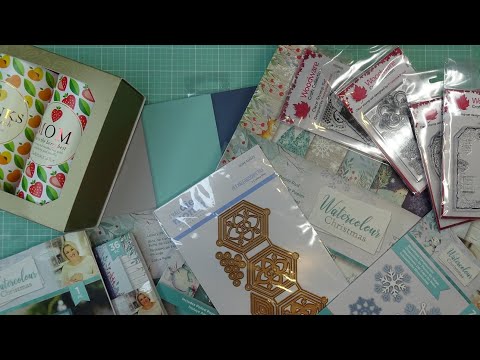 HSN August 23rd Craft Day Haul, Part 1 incl. CC Sara's Signature Christmas Mega Bundle Unboxing!