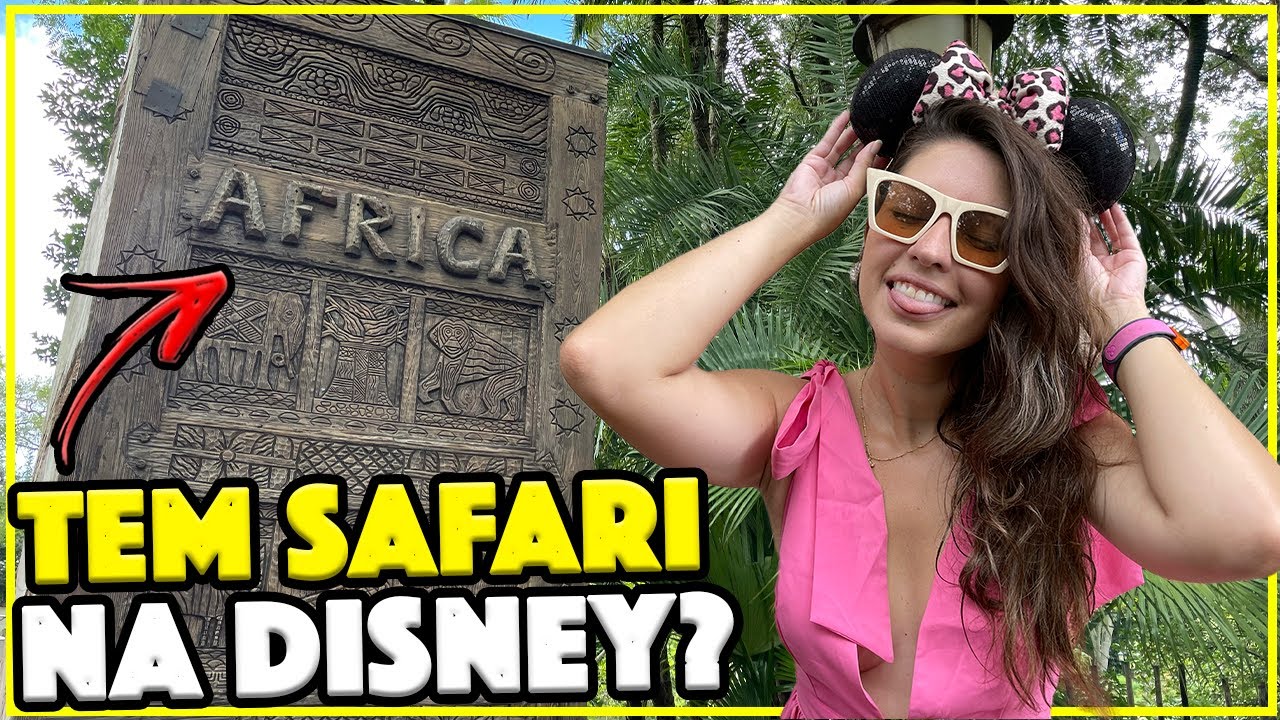 TOUR NA DISNEY - TUDO QUE EXISTE NA ÁREA DA ÁFRICA DO ANIMAL KINGDOM