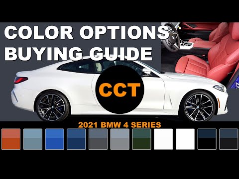 2021 BMW 4 Series - Color Options Buying Guide