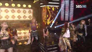 2NE1 [I Love You] @SBS Inkigayo 인기가요 20120729