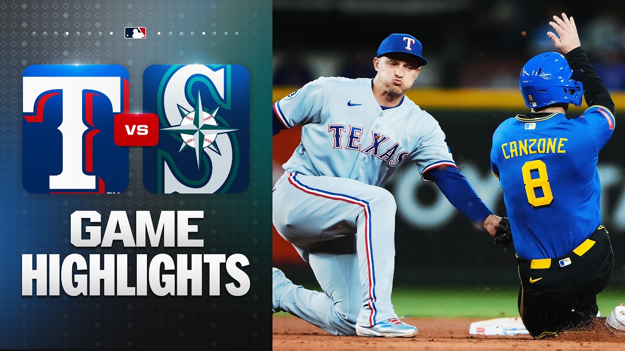 Rangers vs. Mariners Game Highlights (4/17/26) | MLB Highlights