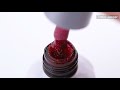 Гель-лак Atica TW02 JASPER (приглушенно-малиновый с разноцветными блестками), 7.5 мл