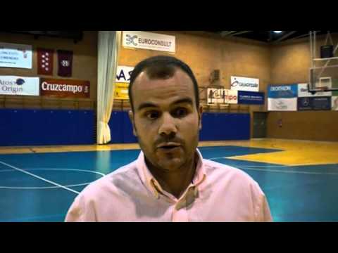 Carlos Hidalgo tras el Fundal Alcobendas - Universidad del País Vasco