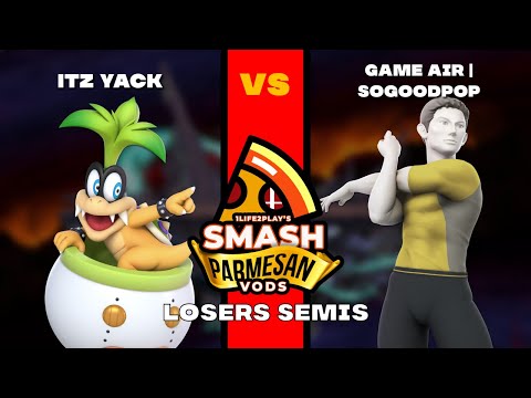 Smash Parmesan #22 LSF - Itz Yack [Iggy] v GameAir SoGoodPop [Wii Fit Trainer]