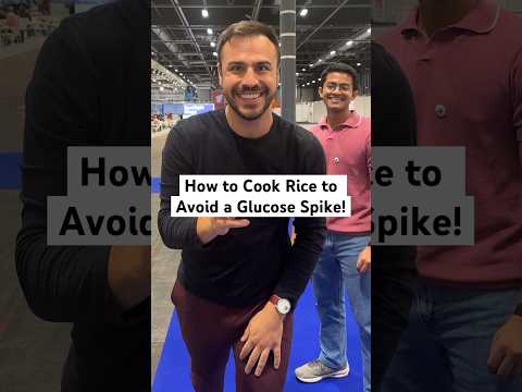 How to Cook Rice to Avoid Blood Glucose Spike! #t1d #nutrition #diabetes