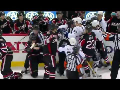 Jarkko Ruutu Dirty Move, Knee-on-Knee Trip on St. Louis