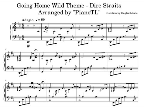 Going Home Piano Cover - Wild Theme - PLEASE READ DESCRIPTION