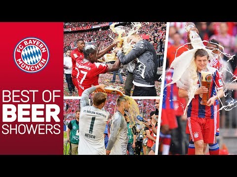 7 Meisterschaften - 7 Bierduschen | Best of FC Bayern