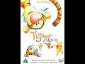 Opening To The Tigger Movie UK DVD 2000