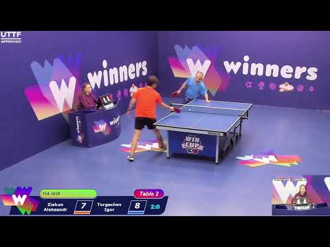 WINners CUP table 2  20.11 Ziakun Aleksandr - Torgachev Igor  22:30