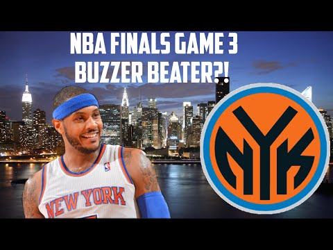 NBA 2K15 My GM Mode - New York Knicks | Finals G3 vs. OKC | BUZZER BEATER?