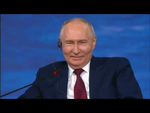 «Ваш друг Трамп передаёт привет»! Путин ответил на послание из Вашингтона на ПМЭФ