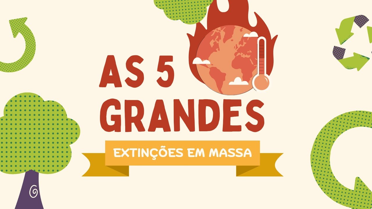 AS 5 GRANDES EXTINÇÕES EM MASSA!! Caminhos que o nosso planeta percorreu.