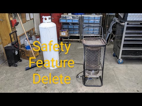 Modifying The Mr. Heater 125,000 BTU Propane Radiant Heater