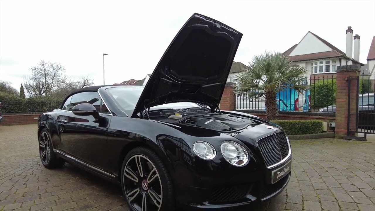 2014 Bentley Continental GTC V8 Mechanical Review