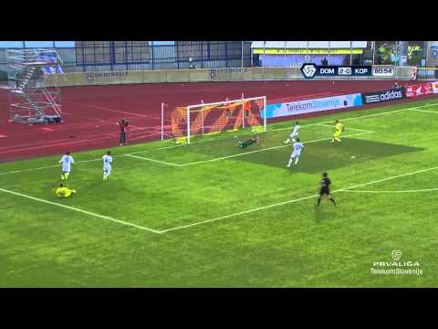 15. krog : Domžale - Koper 2:0, Prva Liga Telekom Slovenije 2014/15