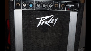 Video thumbnail for Peavey Audition 20 Guitar Amp Demo by Kevys RC & Music