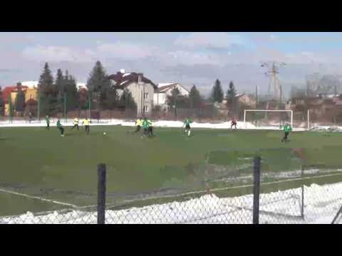 tv.nsk.pl 2017-02-11 MKS Świt II Nowy Dwór Maz. - PAF Płońsk 2-1 3. sparing Głowacz na 2:1