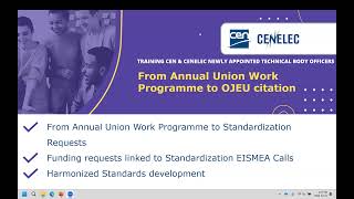 From Annual Union Work Programme to OJEU citation.