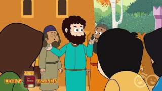 God Peter And Samaritan | Animated Children Bible Stories | New Testament | Holy Tales Stories