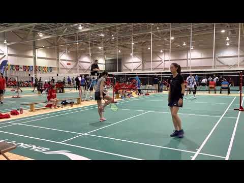 F | Group 4 GD U18 | Keng/Poitras vs. Bordeleau/Gélinas | March 9, 2023 | Rivière-du-Loup, QC, CA