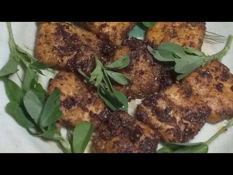 Black Pepper Shark Fry / Dinner Recipes / Sea food Recipes / Shark Recipes / Stir  Fry Recipes 1780