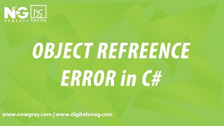 Object reference not set to an instance of an object in C#