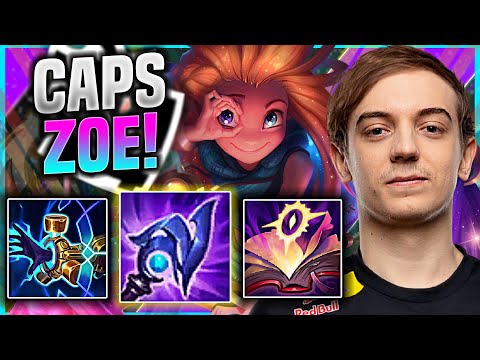 CAPS IS A MONSTER WITH ZOE! - G2 Caps Plays Zoe MID vs Azir! | Season 11