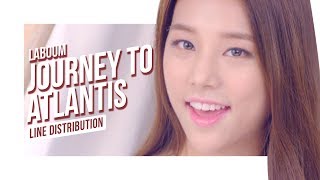 LABOUM (라붐) - Journey to Atlantis (상상더하기) (Line Distribution)