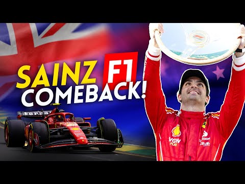 Carlos SAINZ F1 COMEBACK!