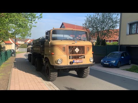 Günterodes Straßen in Action IFA W50 Fortschritt ZT 303 323 325 T174 Belarus MTS 82 Pionier LPG DDR