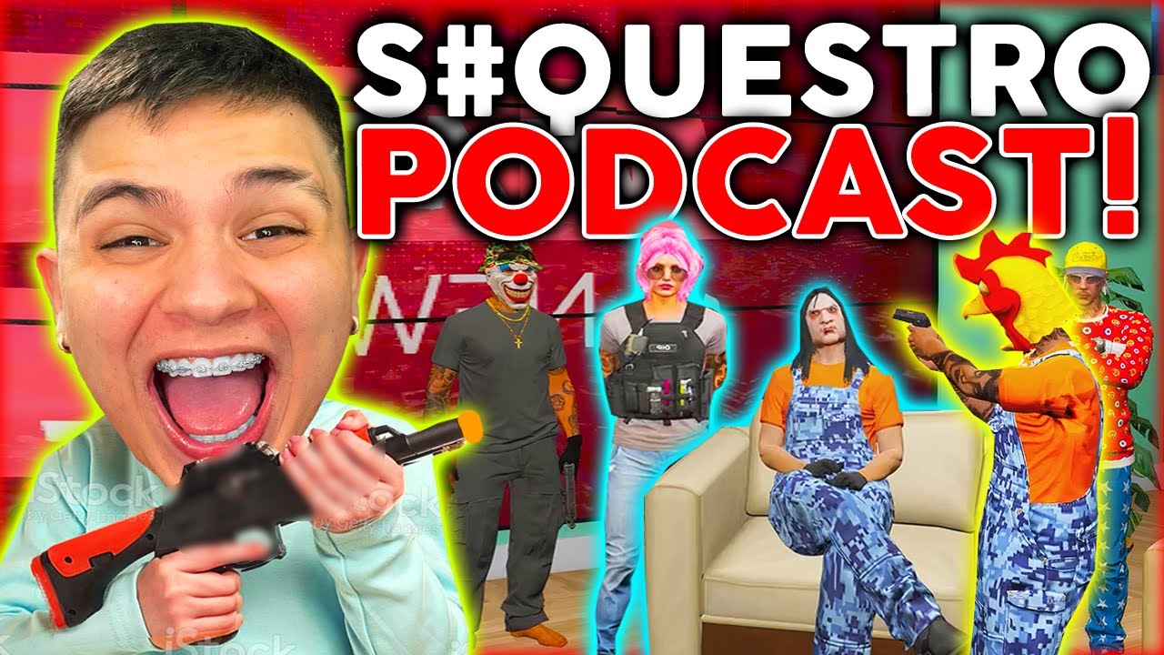 SEQUESTREl OS PM no MEIO DO PODCAST! GTA RP 😂 (Paulinho o LOKO)