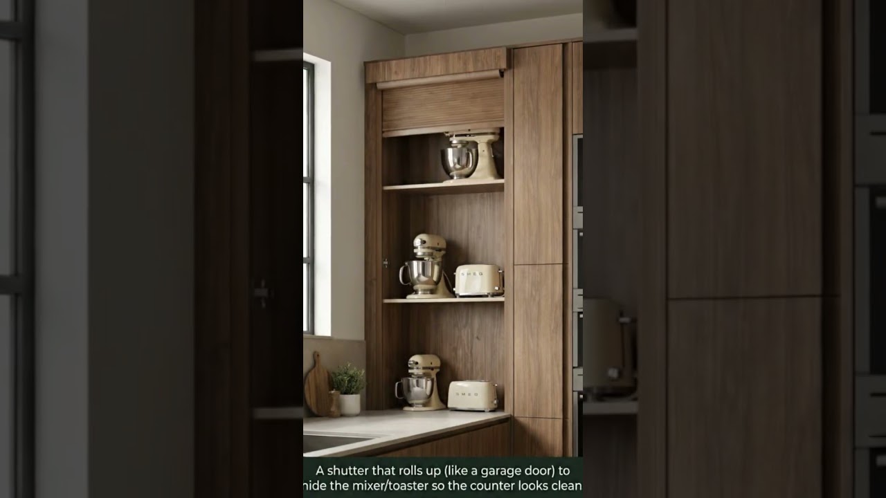 Hidden Kitchen Details: The Appliance Garage 🍞☕