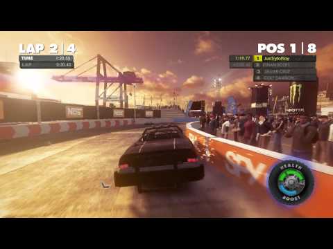 DiRT Showdown - Gameplay Walkthrough - #11 - 8 Ball Assault [Yokohama 8BALL]