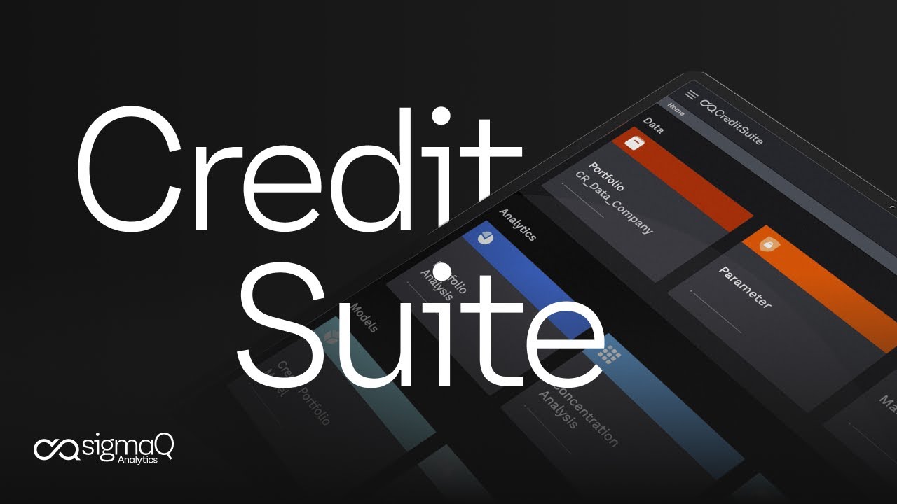 CreditSuite - credit analytics and data in a modern setup