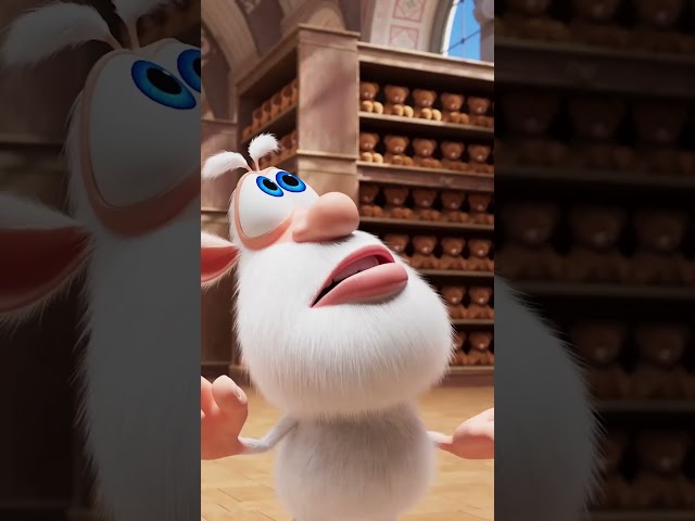 Vídeo relacionado con Booba Future Peluche - 30 cm - Peluche Muy Suave - Juguete Oficial de la Caricatura de Netflix - Niños a Partir de 1 año (Púrpura)