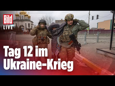🔴 UKRAINE-KRIEG: Alle aktuellen NEWS – Tag 12 | BILD Live Replay