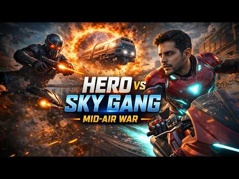 Hero vs Sky Gang: Mid-Air War