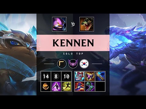 Kennen Top vs Renekton - KR Master Patch 25.17