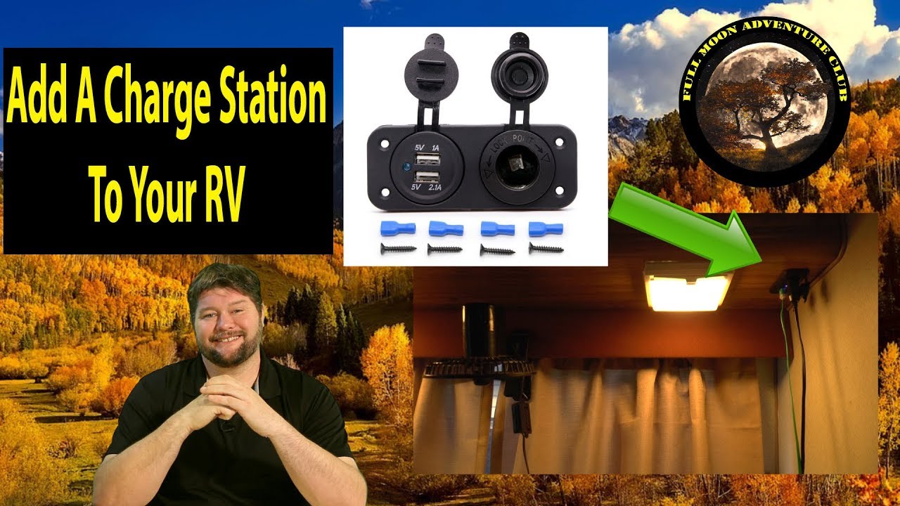 Installing A 12 Volt Socket And USB In Your RV - The Easy Way
