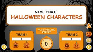 5 Second Rule Game - Halloween Game