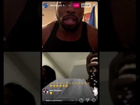 Bobby Shurmuda and DBoylo GS9 beefing over 1k *IG LIVE*😭😭😭😭