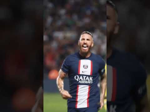 RAMOS Goal & CELEBRATION #realmadrid #soccer #best #football #sergioramos #psg
