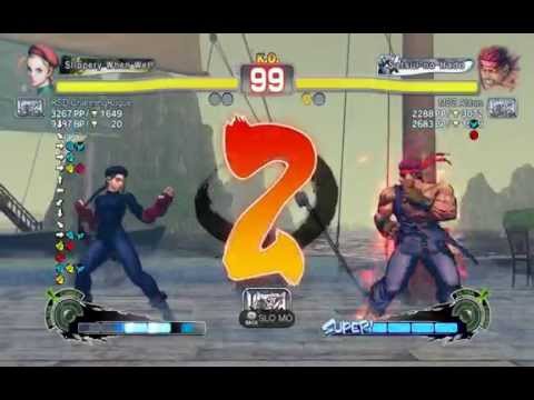 CharmingRogue (Cammy) vs MDZ Abbas (E.Ryu) - Ultra Street Fighter IV